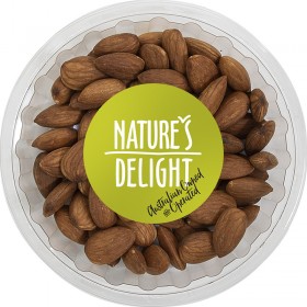Natures Delight Natural Almonds 175gr