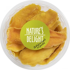 Natures Delight Mango Sliced Dried 150gr