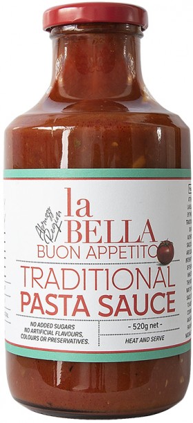 La Bella Buon Appet Traditional Pasta Sauce