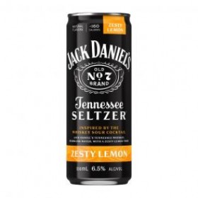 Jack Daniels Seltzer Zesty Lemon 330ml