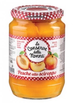 Le Conserve Delle Nonna Peaches In Syrup 690gr