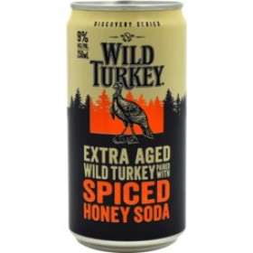 Wild Turkey Spiced Honey Soda Can 250ml
