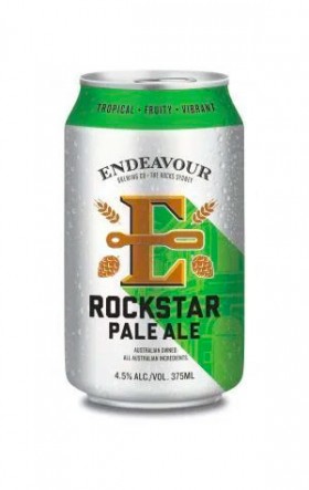 Endeavour Rockstar Pale Ale Cans