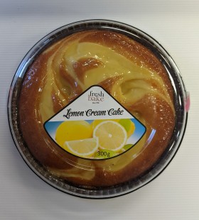 Fresh Bake Lemon Cream Cake 300gr
