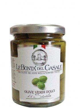 Le Bonta Olive Verdi Dolci Sicilia 314ml