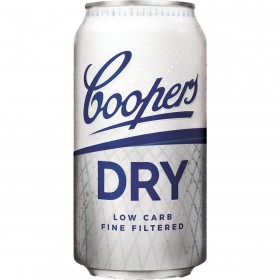 Coopers Dry Cans 375ml 3.5 Percent