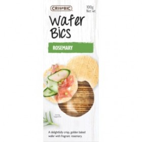 Crispbic Rosemary Wafer Biscuits 100gr