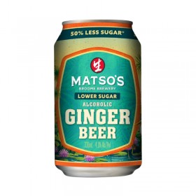 Matsos Low Sugar Alcoholic Gonger Beer 330ml Can