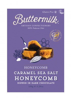 Buttermilk Honeycomb Caramel Sea Salt In Chocola