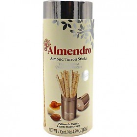 El Almendro Almond Turron Sticks 136gr