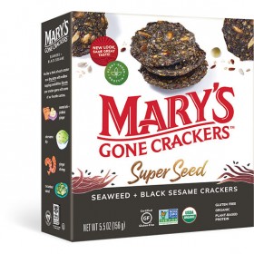 Marys Gone Seaweed And Black Sesame Crackers