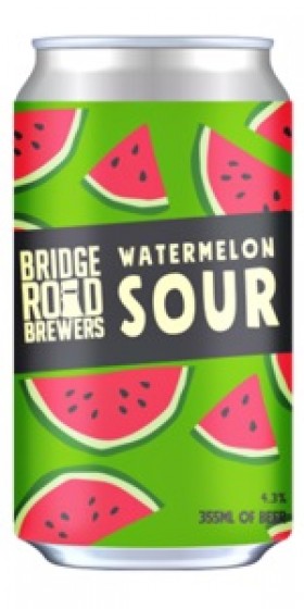 Bridge Road Watermelon Sour Cans 355ml