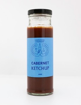 Contentious Condiments Cabernet Ketchup 250gr