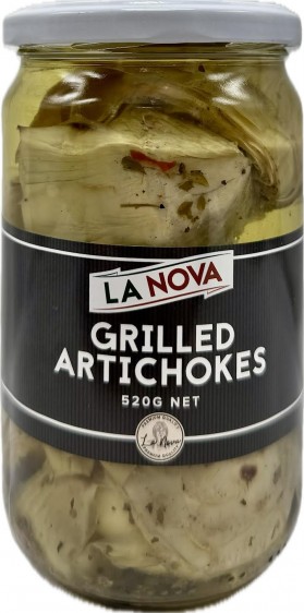 La Nova Grilled Artichokes 520gr