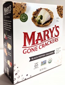 Marys Gone Crackers Black Pepper Crackers