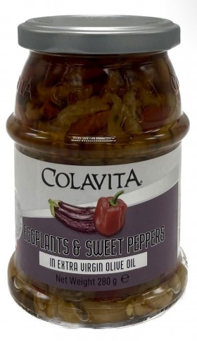 Colavita Eggplants Sweet Peppers In Evoo