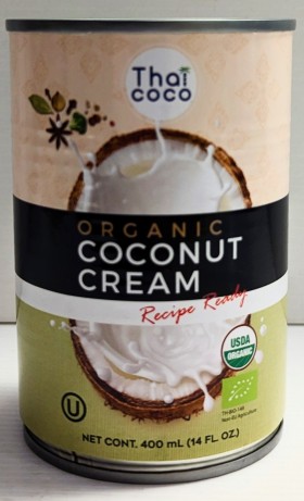 Thai Coco Organic Coconut Cream 400ml