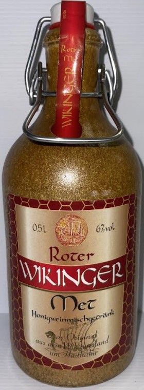 Wikinger Roter Cherry Mead In Ceramic Jar