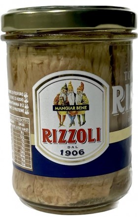 Rizzoli Tuna Slices In Olive Oil Jar 200g