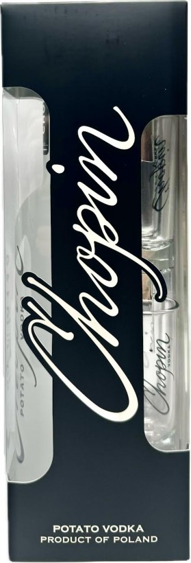 Chopin Potato Vodka Gift Pack W Shot Glasses
