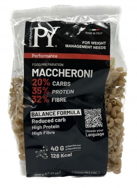 Pasta Young Maccheroni High Protein Lo Carb Past
