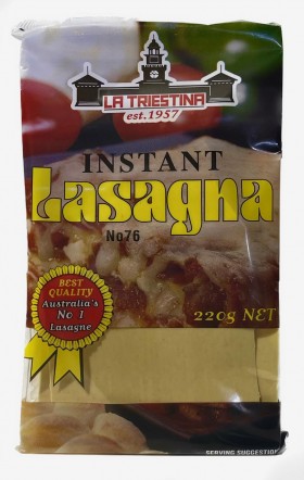 La Triestina Instant Lasagna Sheets No 76