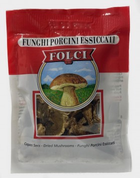 Folci Porcini Mushrooms Dried 10gr