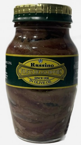 Russino Anchovy Fillets In Olive Oil 160g