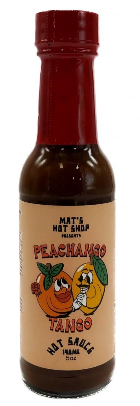 Mats Hot Shop Peachango Tango Hot Sauce