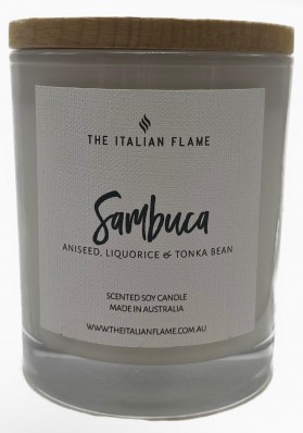 The Italian Flame Sambuca Candle
