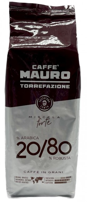 Caffe Mauro Forte Arabica E Robusta 1kg Beans