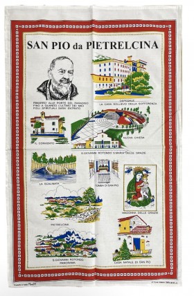 Tea Towels San Pio Saint Pio