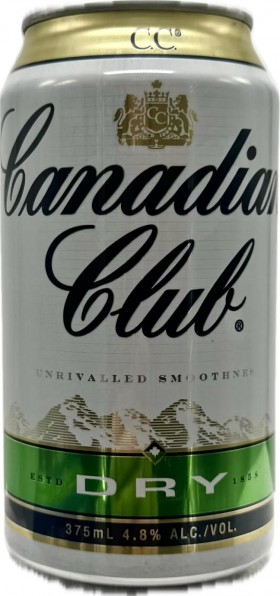Canadian Club And Dry Can 375ml