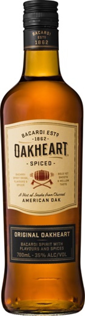 Bacardi Oak Heart Spice Rum
