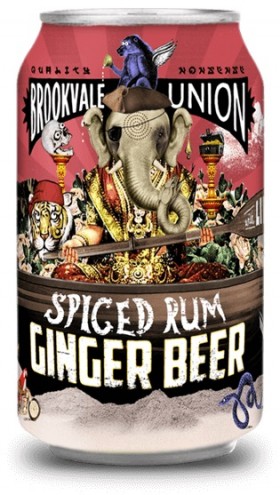 Brookvale Ginger Beer Spiced Rum Can 330ml