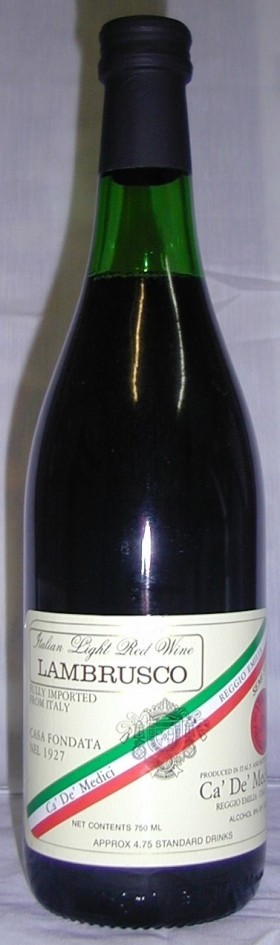 Ca De Medici Red Lambrusco