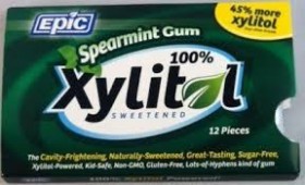 Epic Spearmint Xylitol Gum