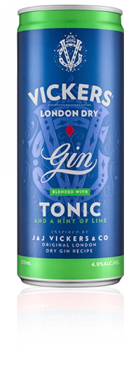 Vickers Gin and Tonic