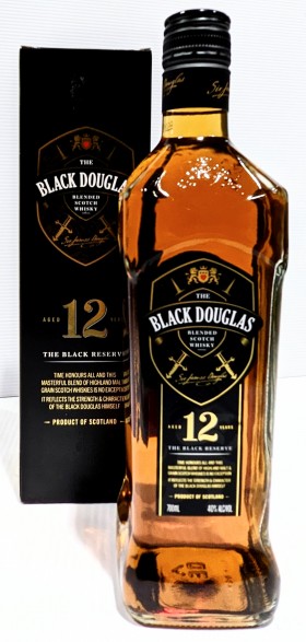 Black Douglas Scotch Whisky 12 Year 700ml