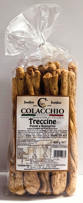 Colacchio Treccine Potato Rosemary 400g