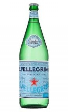 San Pellegrino 1 Litre Glass Sparkling Water