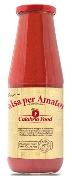 Calabria Food Sauce With Hot Pepper 720ml