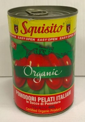 Squisito Organic Peeled Tomatoes 400g