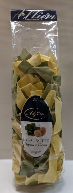 Alfiero Lasagnotte Paglia and Fieno Pasta 500gr