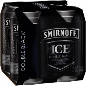 Smirnoff Ice Double Black Cans 375ml