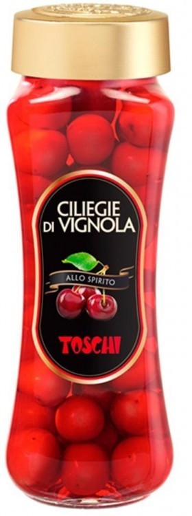Toschi Cherries In Liqueur 480 Grams