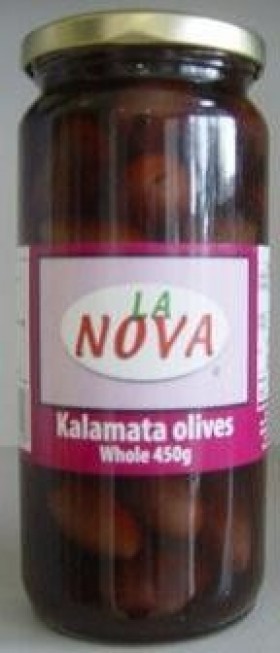 La Nova Jumbo Kalamatta Olives 450grams
