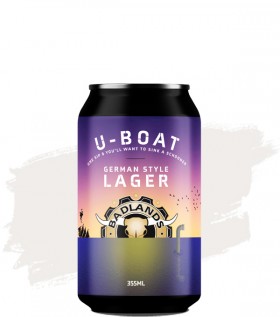 Badlands Uboat Beer 330ml Cans