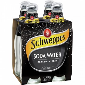 Schweppes 300ml Soda Water