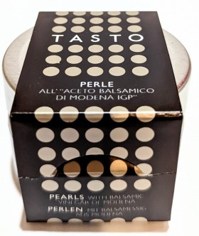 Tasto Balsamic Pearls Black